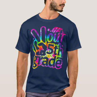 Vrede in de vijfde klas Afstuderen vorige schoolda T-shirt