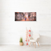 Vrede in de wereld van de Oekraïense banner (Insitu)