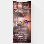 Vrede in de wereld van de Oekraïense banner (Verticaal)