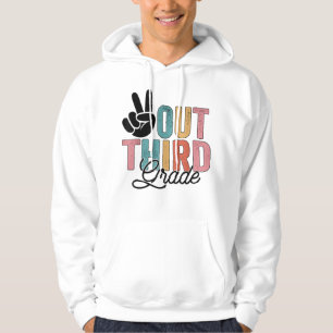 Vrede in derde klas Laatste dag van het Afstudeerd Hoodie
