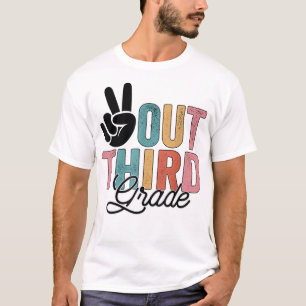 Vrede in derde klas Laatste dag van het Afstudeerd T-shirt