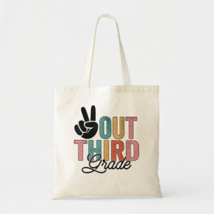 Vrede in derde klas Laatste dag van het Afstudeerd Tote Bag