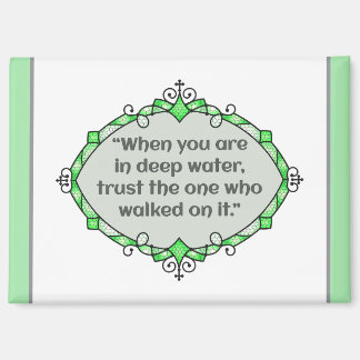Vrede in diepe wateren magneet