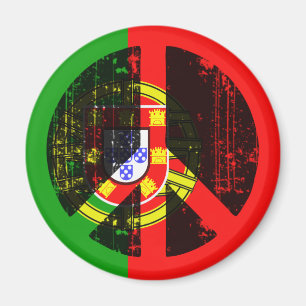 vrede in Portugal Magneet