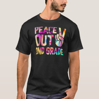 Vrede in tweede klas Gelukkig op de laatste dag va T-shirt