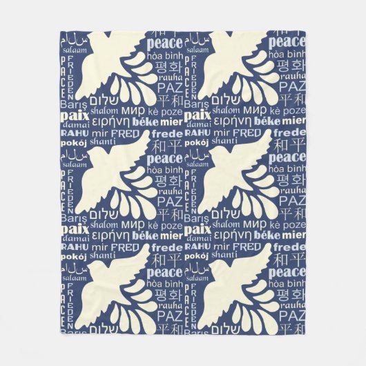 VREDE in veel talen is een deken (Voorkant)