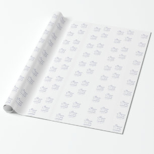 Vrede Is Een Dagelijkse Toezegging Quote Cadeaupapier