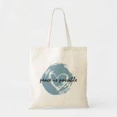 Vrede is mogelijk tote bag (Voorkant)