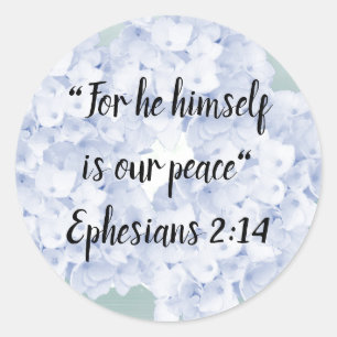Vrede Jezus is onze Sticker voor de vredesronde
