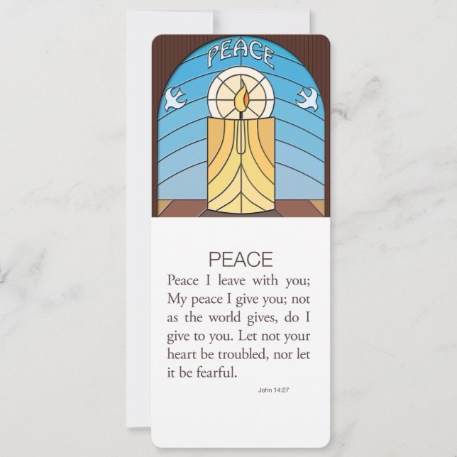 Vrede - John 14 v27 (Voorkant)