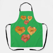 VREDE, JOY Hearts Apron Schort (Voorkant)