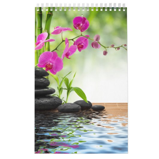 Vrede, kalender, yoga, energie, chic, zen, buddha, kalender (Hoes)