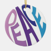 VREDE KERAMISCH ORNAMENT (Voorkant)