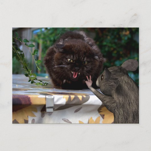 Vrede! Laten we vrienden zijn Briefkaart (Voorkant)