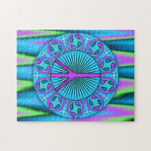 Vrede ~ Leaf Legpuzzel (Horizontaal)