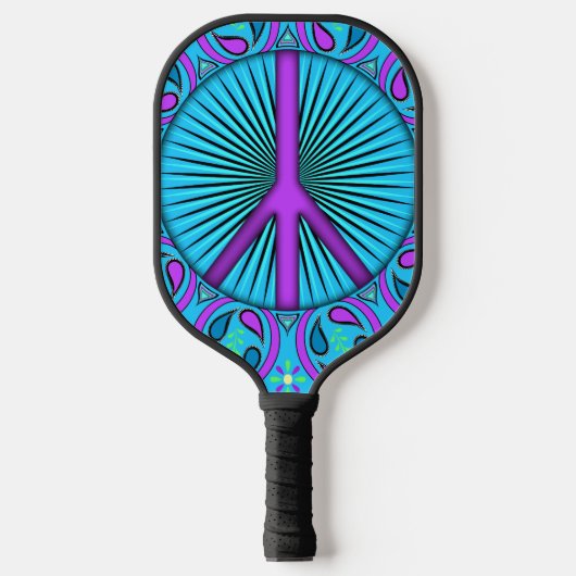Vrede ~ Leaf Pickleball Paddle (Voorkant)