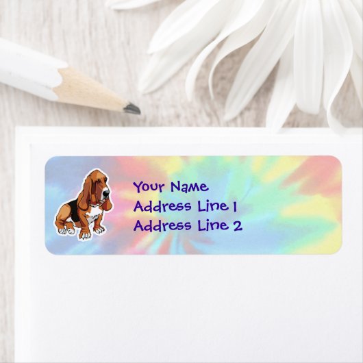 Vrede, Liefde, Basset Hounds Etiket (Insitu)