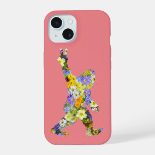 Vrede Liefde Bloemig Bigfoot iPhone 15 Hoesje