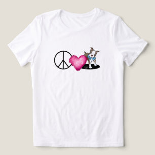 Vrede Liefde Bostons T-shirt