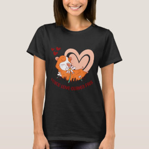 Vrede Liefde Cavia's Grappige Zin Voor Cavia T-shirt