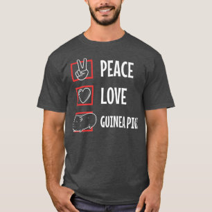Vrede Liefde Cavia's Premium 4319 T-shirt
