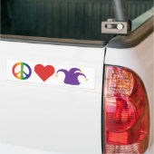 Vrede, liefde, CCT Bumpersticker (Op Truck)