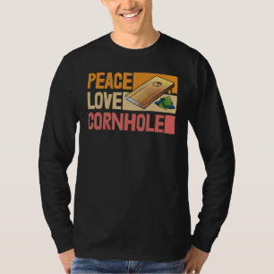 Vrede Liefde Cornhole Corn Star T - shirts Vrouwen