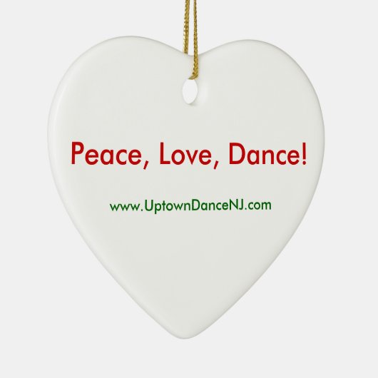 Vrede, liefde, dans! Ornament (Rechts)