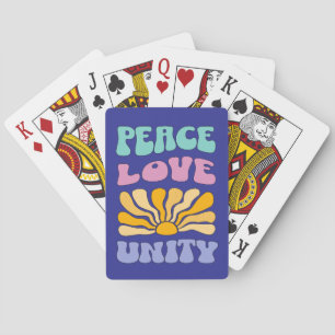 Vrede Liefde Eenheid Pokerkaarten