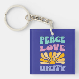 Vrede Liefde Eenheid Sleutelhanger