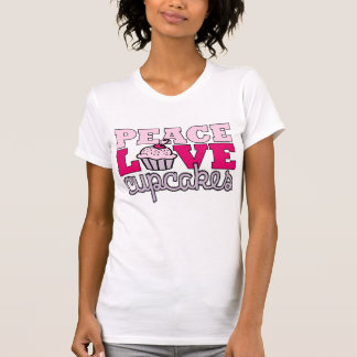Vrede, liefde en cupcakes! t-shirt