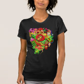 Vrede, liefde en geluk t-shirt (Voorkant)