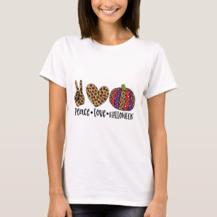 Vrede, Liefde en Halloween T-shirt