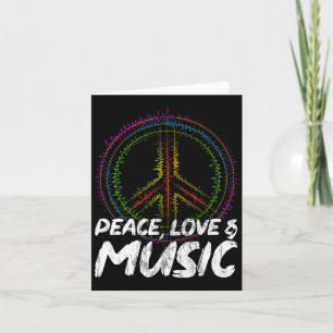 Vrede Liefde En Muziek Vrede  Kaart
