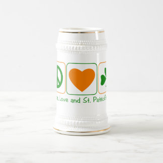Vrede, liefde en St. Patrick's Day Bierpul