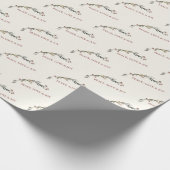 Vrede, liefde en vreugde Botanische vakantie Cadeaupapier (Hoek)