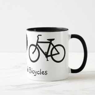 Vrede, Liefde & Fietsen Mok