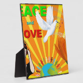 Vrede & Liefde Fotoplaat (Zijkant)