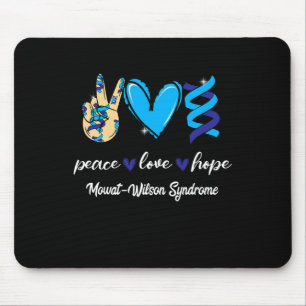 Vrede Liefde Genees Mowat-wilson Syndroom Blauwe L Muismat