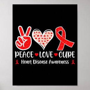 Vrede. Liefde. Genezen - Maand van de bewustwordin Poster