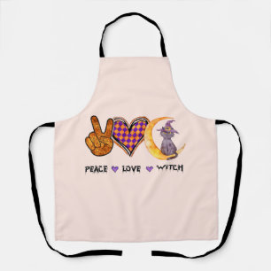Vrede, liefde, heks schort