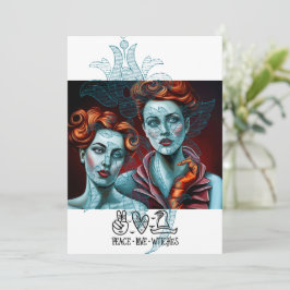 Vrede Liefde Heksen Kaart