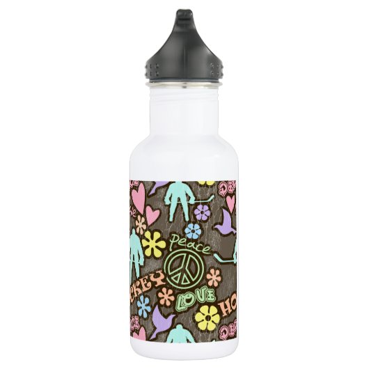 Vrede, liefde, Hockey Waterfles (Rechts)