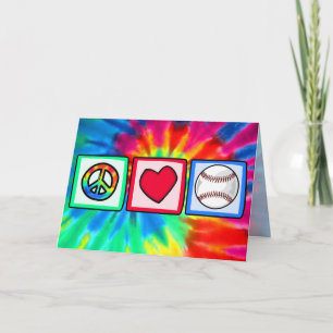 Vrede, Liefde, Honkbal Kaart