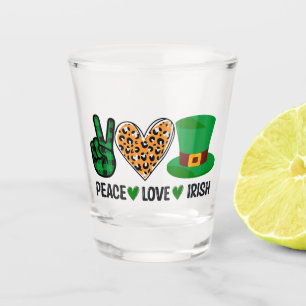 Vrede, Liefde, Iers Shot Glas