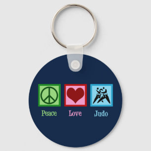 Vrede Liefde Judo Sleutelhanger
