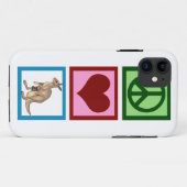 Vrede Liefde Kangoeroe Case-Mate iPhone Case (Achterkant (horizontaal))