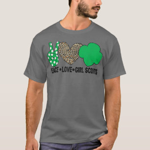 Vrede Liefde Koek Verkenner Voor Meisjes Bakkerij T-shirt