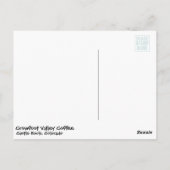 Vrede, liefde, kruivoet briefkaart (Achterkant)