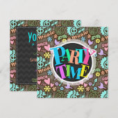 Vrede, liefde, muziek kaart (Voorkant / Achterkant)